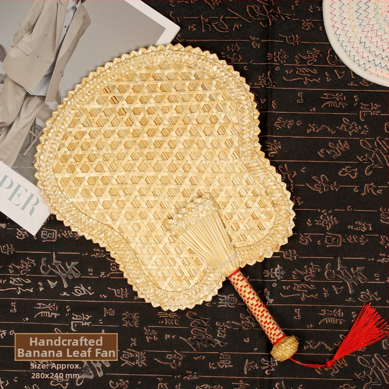 Ventiliatorius Big Cattail Ventiliatorius Bananų Ventiliatorius Jigong Ventiliatorius Saulėgrąžos Ventiliatorius Senas Vyras Seno stiliaus Katėgas Rankų darbo ventiliatorius Piešimas Ventiliatorius Rudas Lapas Grilis Ventiliatorius