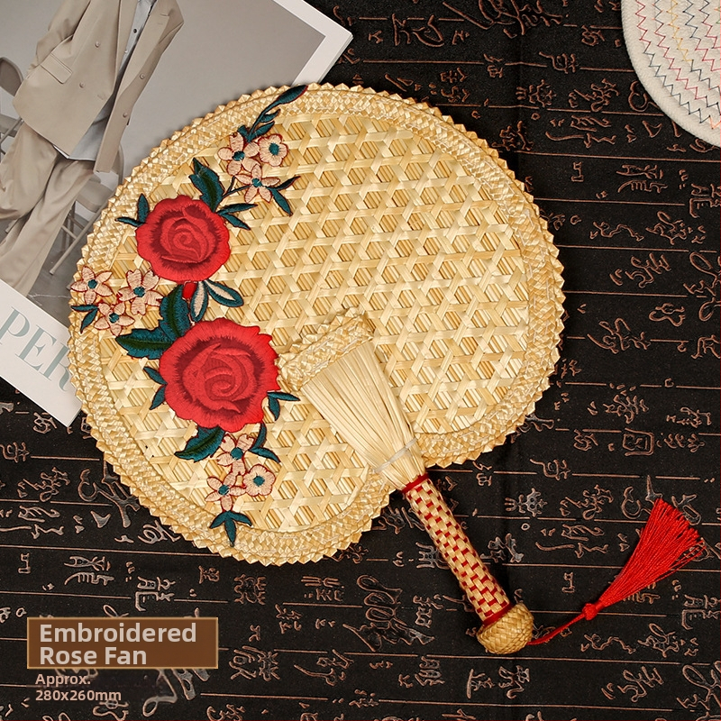 Ventiliatorius Big Cattail Ventiliatorius Bananų Ventiliatorius Jigong Ventiliatorius Saulėgrąžos Ventiliatorius Senas Vyras Seno stiliaus Katėgas Rankų darbo ventiliatorius Piešimas Ventiliatorius Rudas Lapas Grilis Ventiliatorius