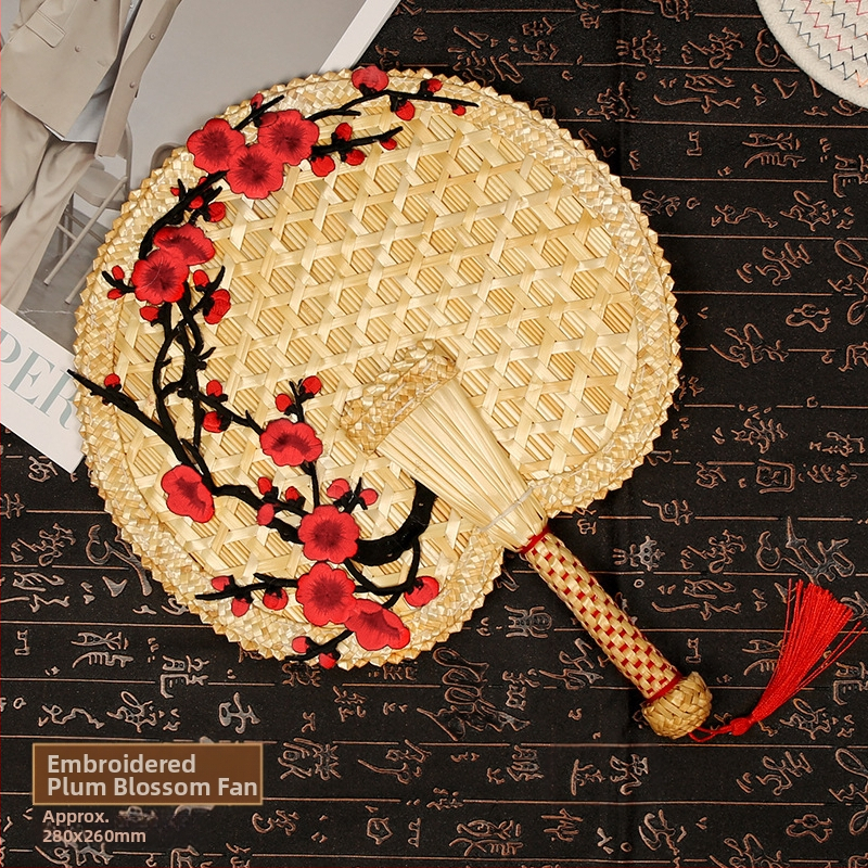 Ventiliatorius Big Cattail Ventiliatorius Bananų Ventiliatorius Jigong Ventiliatorius Saulėgrąžos Ventiliatorius Senas Vyras Seno stiliaus Katėgas Rankų darbo ventiliatorius Piešimas Ventiliatorius Rudas Lapas Grilis Ventiliatorius