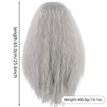 Властелинът на пръстените Хобит Гандалф Магьосник Перука Брада Костюм Перука косплей Перука Шапка Трансгранична