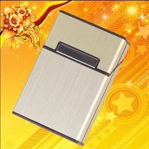 20 tk sigaretiümbrist, meeste pehmest ja kõvast alumiiniumisulamist plastist, üliõhuke, rõhuvastane, higistamisvastane kaasaskantav kott, loominguline isiksus