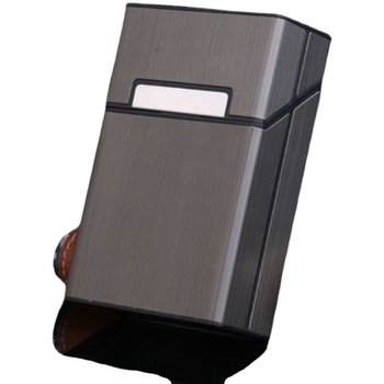 20 tk sigaretiümbrist, meeste pehmest ja kõvast alumiiniumisulamist plastist, üliõhuke, rõhuvastane, higistamisvastane kaasaskantav kott, loominguline isiksus