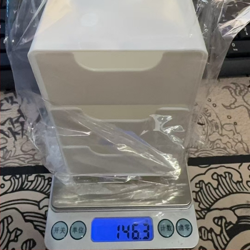 Piiriülene kolmekihiline sahtliga hoiukarp stiilis väärtuslik lauaarvuti hoiukarp viimistlus ehete kosmeetika hoiukarp