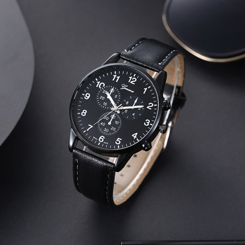 Užsienio prekyba, nauji madingi Ženevos laikrodžiai, padirbti „Three-Eye“ vyriški laikrodžiai, lydinio korpusas, vientisas pristatymas