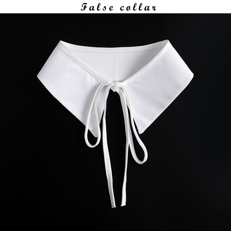 „Amazon“ juodos ir baltos spalvos bordo spalvos minkšta, lengva stovo apykaklė moterims, lengviausia derinti prie mados, dekoratyvinė netikra atlasinė apykaklė, pažangi stovo apykaklė.