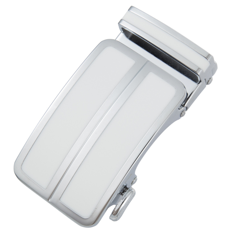 Üzleti férfiaknak szánt cinkötvözetből készült övcsat, automata övcsat, LY36-0074