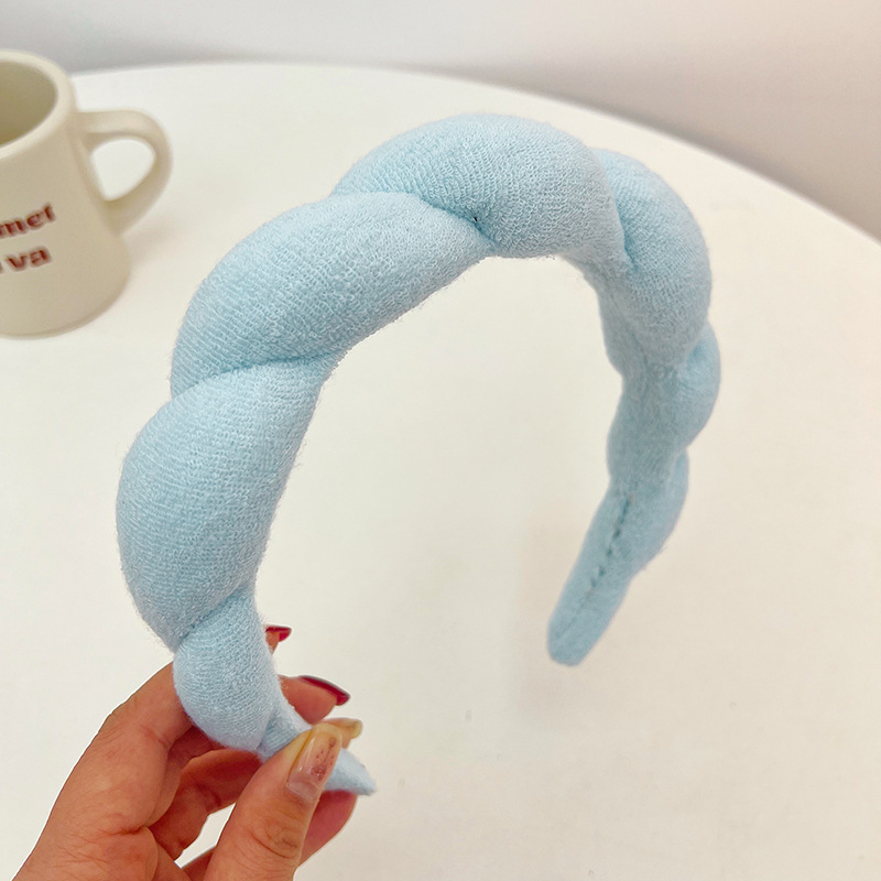 „Amazon“ tarpvalstybinė mados vandens bangų plaukų juosta, kempinė, galvos juosta, SPA plaukų pluoštas, pūkuoti plaukų aksesuarai, plovimo veido galvos juosta R617