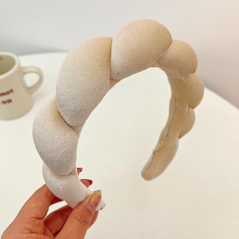 „Amazon“ tarpvalstybinė mados vandens bangų plaukų juosta, kempinė, galvos juosta, SPA plaukų pluoštas, pūkuoti plaukų aksesuarai, plovimo veido galvos juosta R617