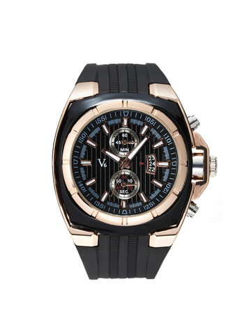 Ρολόι χειρός Fashion V6 με μεγάλο καντράν, casual, με προσωπικότητα και quartz, ανδρικό ρολόι V048