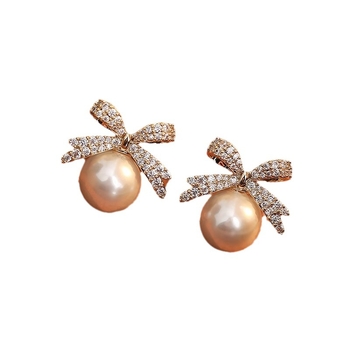 Γαλλικά ρετρό σκουλαρίκια με μαργαριτάρι και διαμάντια, γυναικεία καλοκαιρινά σκουλαρίκια με σχέδιο niche, πολυτελή σχέδια, 2023, νέα μόδα