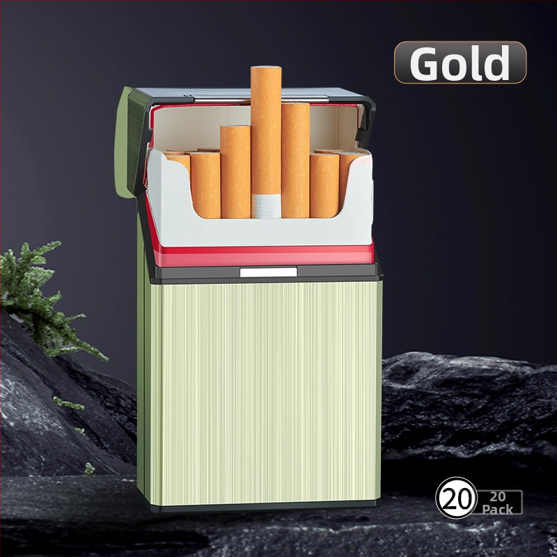 Pehme ja kõva universaalne 20-pakendis laadimissigaretiümbris integreeritud terve pakett USB-laadimisega sigaretisüütaja peen hulgimüük