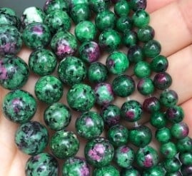 Mărgele rotunde din piatră florală, en-gros, cu model floral, vrac, din agat de cristal, brățară semifabricată DIY, colier, bijuterii, accesorii, en-gros transfrontaliere