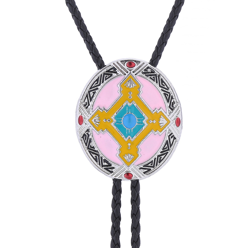 Висулка за вратовръзка Cross Border New Indian Aboriginal Totem Polo, западна каубойска вратовръзка Bolo