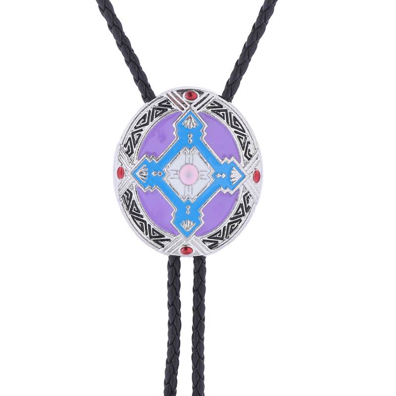 Висулка за вратовръзка Cross Border New Indian Aboriginal Totem Polo, западна каубойска вратовръзка Bolo