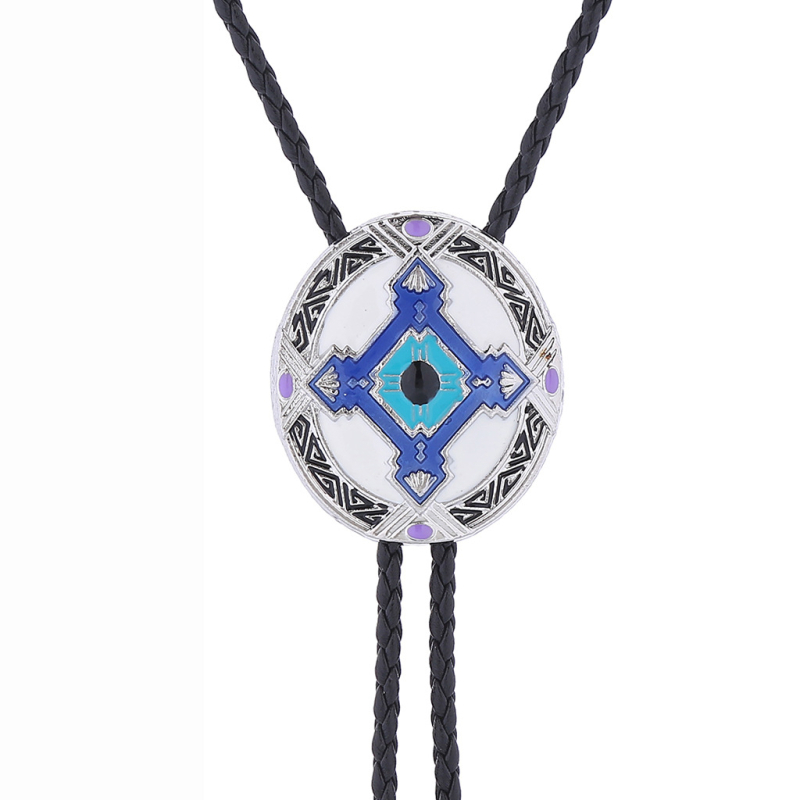 Висулка за вратовръзка Cross Border New Indian Aboriginal Totem Polo, западна каубойска вратовръзка Bolo