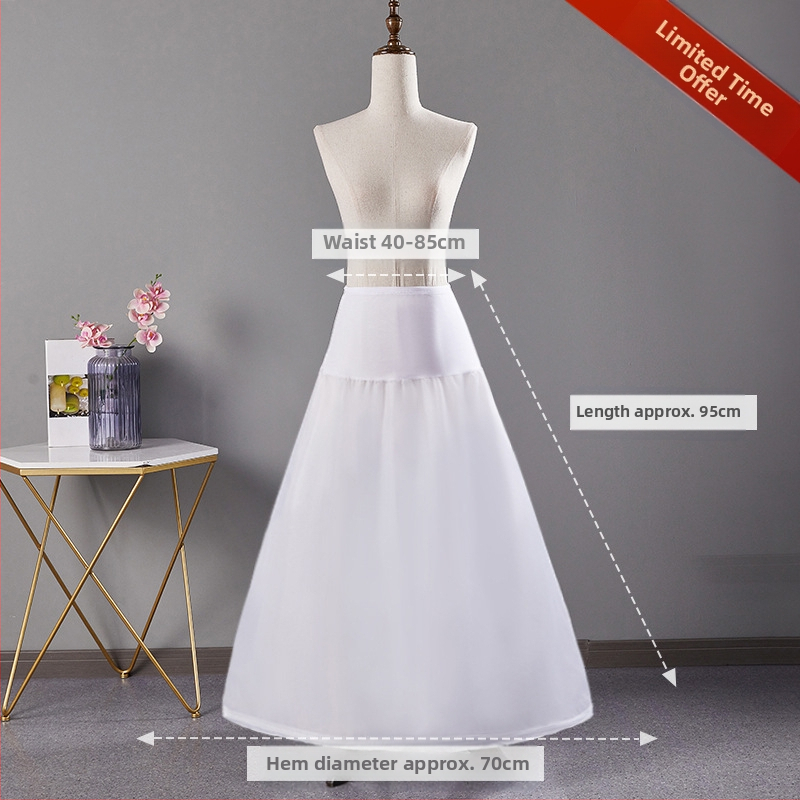 Kāzu kleitas svārki ar vardarbīgu, regulējamu zivs kaula svārku Kāzu kleitas astes svārki Lolita ziedu kāzu Karmenas svārki