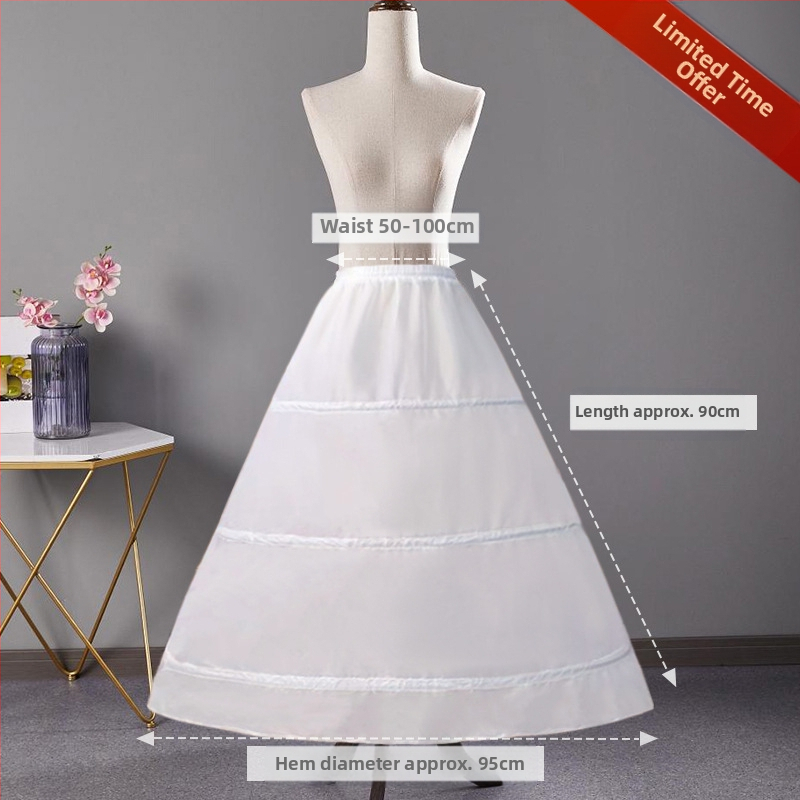 Kāzu kleitas svārki ar vardarbīgu, regulējamu zivs kaula svārku Kāzu kleitas astes svārki Lolita ziedu kāzu Karmenas svārki