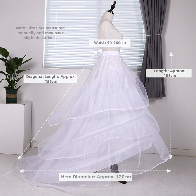 Kāzu kleitas svārki ar vardarbīgu, regulējamu zivs kaula svārku Kāzu kleitas astes svārki Lolita ziedu kāzu Karmenas svārki