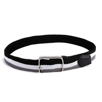 Elastinis austas diržas, tamprus vyriškas drobinis diržas, korėjietiško stiliaus studentiškas laisvalaikio diržas, unisex diržas