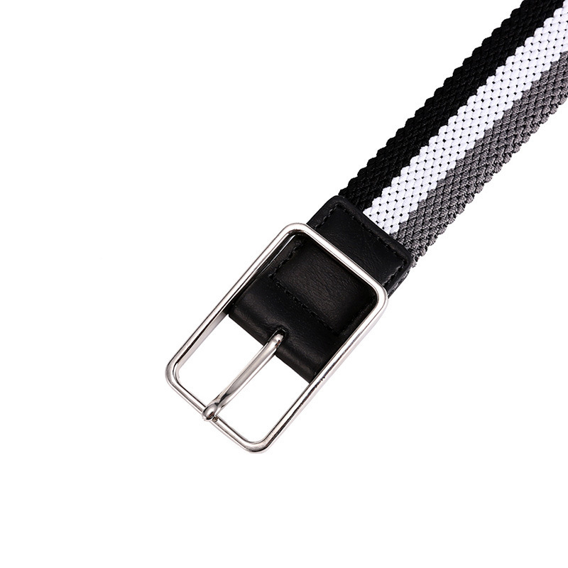 Elastinis austas diržas, tamprus vyriškas drobinis diržas, korėjietiško stiliaus studentiškas laisvalaikio diržas, unisex diržas