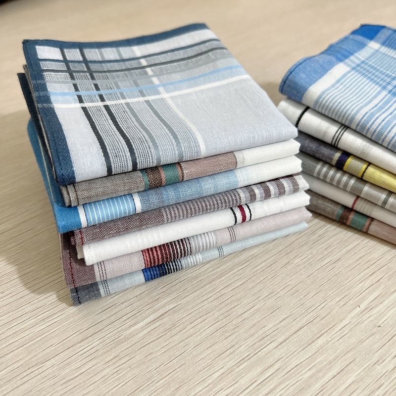 Nostalgisks kabatlakats vīriešu mazs kvadrātveida šalle Kāzu kabatlakats absorbējošs sviedrus noslaukošs vecmodīgs senlaicīga stila vīriešu kabatlakats no rūpnīcas tiešās pārdošanas