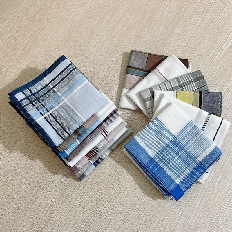 Nostalgiška nosinė vyriška maža kvadratinė skarelė Vestuvinė nosinė sugerianti prakaitą valanti senovinio stiliaus vyriška nosinė tiesiogiai parduodama gamykloje