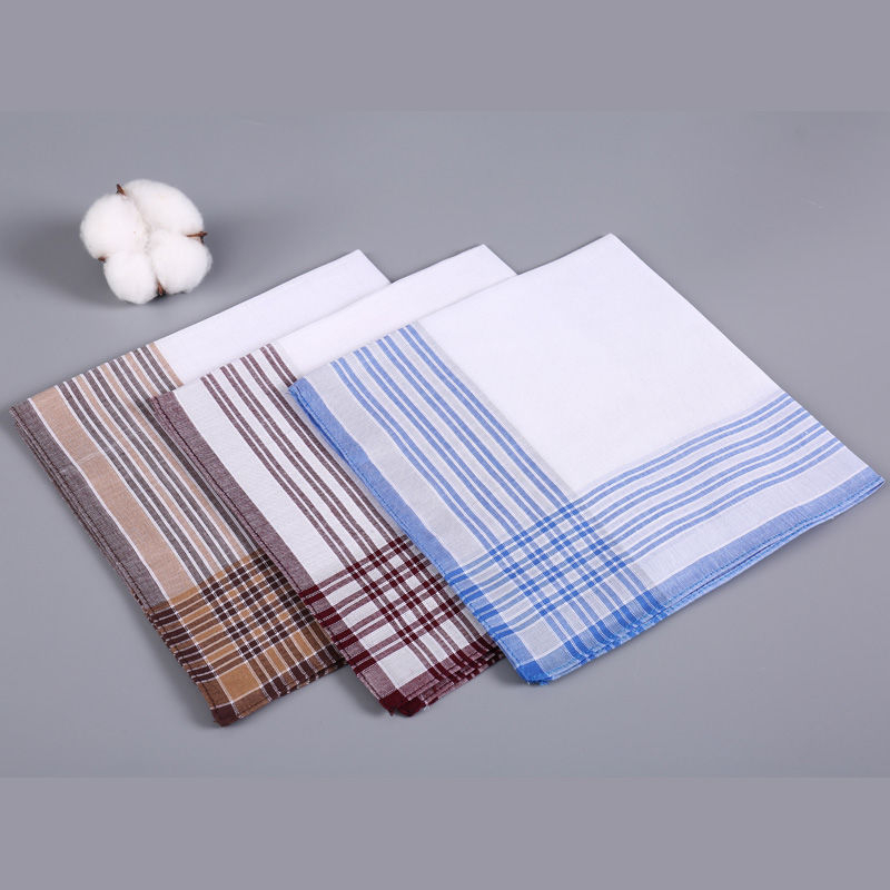 Nostalgiška nosinė vyriška maža kvadratinė skarelė Vestuvinė nosinė sugerianti prakaitą valanti senovinio stiliaus vyriška nosinė tiesiogiai parduodama gamykloje