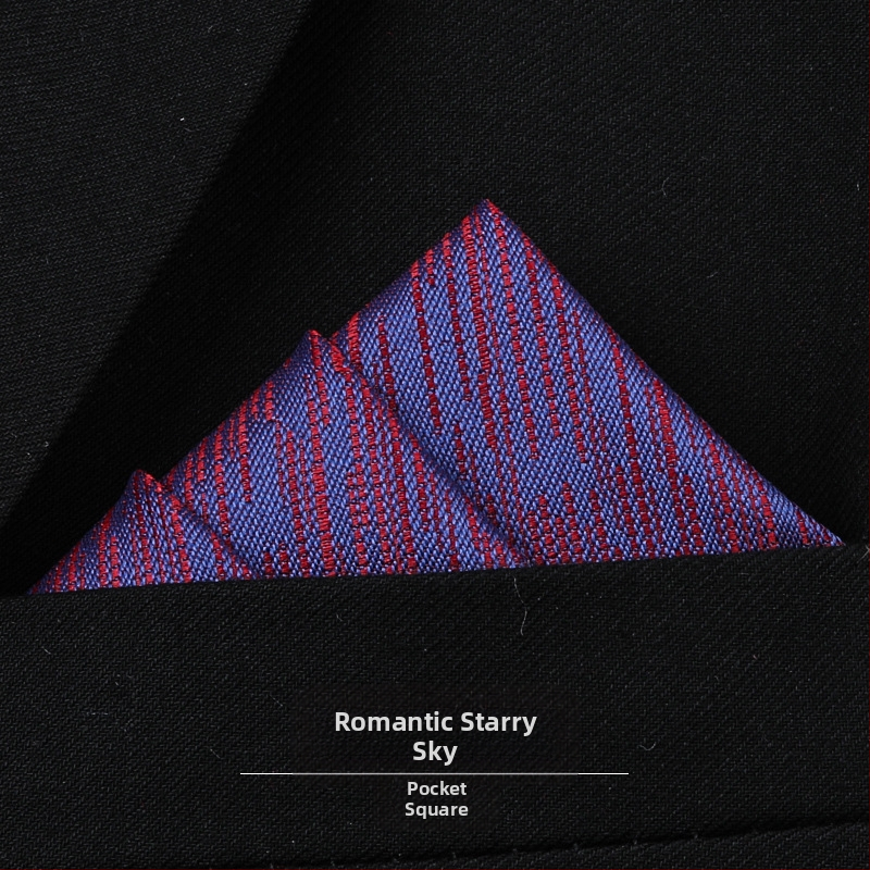 Мъжки костюм, бизнес квадратен джобен шал, кърпичка, рокля, сватбен подарък, костюм, шал за гърди, аксесоари