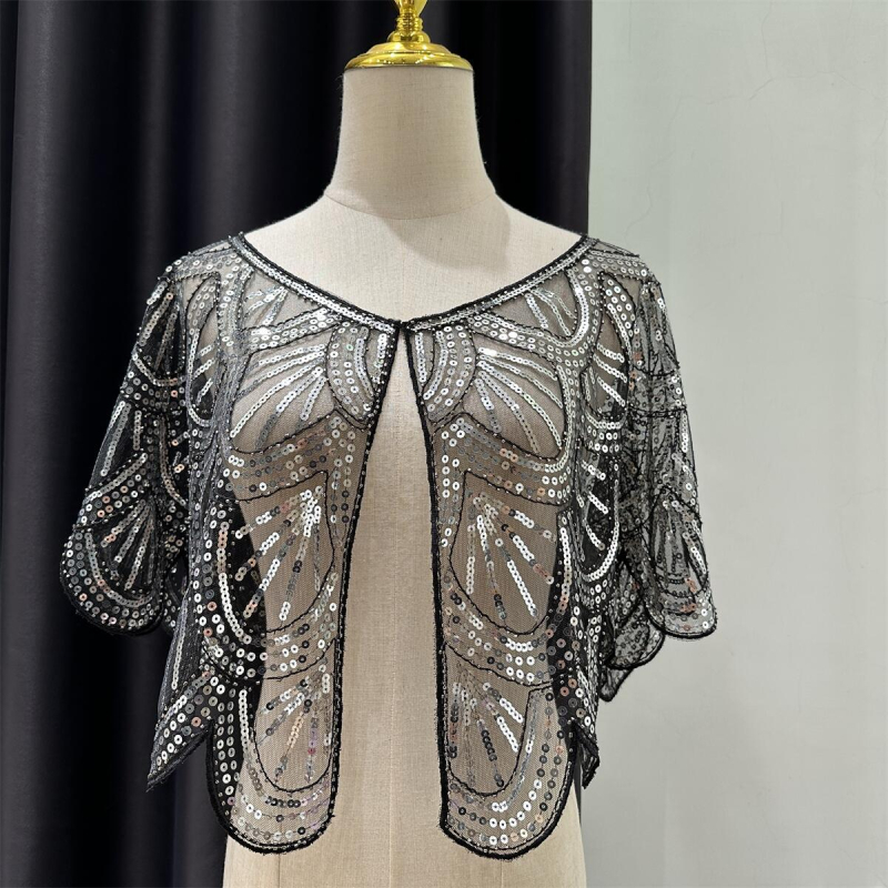 Generácia večerných šiat New Leaf s flitrami, európskych a amerických večerných šiat, šatiek na večeru, Amazon