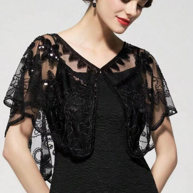 Generácia večerných šiat New Leaf s flitrami, európskych a amerických večerných šiat, šatiek na večeru, Amazon