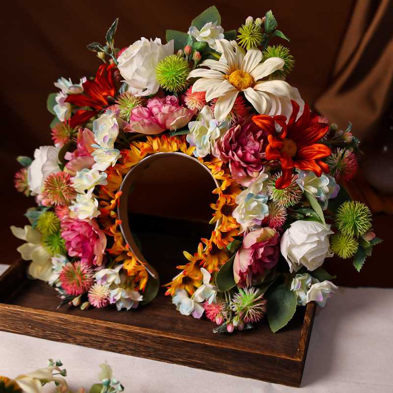 Nauji stereo šilko gėlių formos plaukų juostelių aksesuarai, „Hanfu Play Season“ didelės spalvos, fotografuojantys baigtus vintažinius plaukų segtukų gėlių formos plaukų vainikėlių aksesuarus.