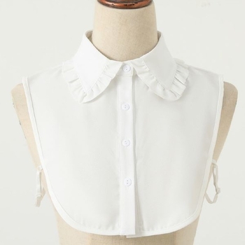 Διακοσμητικό κολάρο με ακμή αυτιού Lotus Leaf, ψεύτικο κολάρο για κούκλες