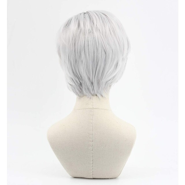 Филмът "Наследници 2" Карлос Карлос Косплей Градиентна перука Мъжка къса коса Amazon Export перука