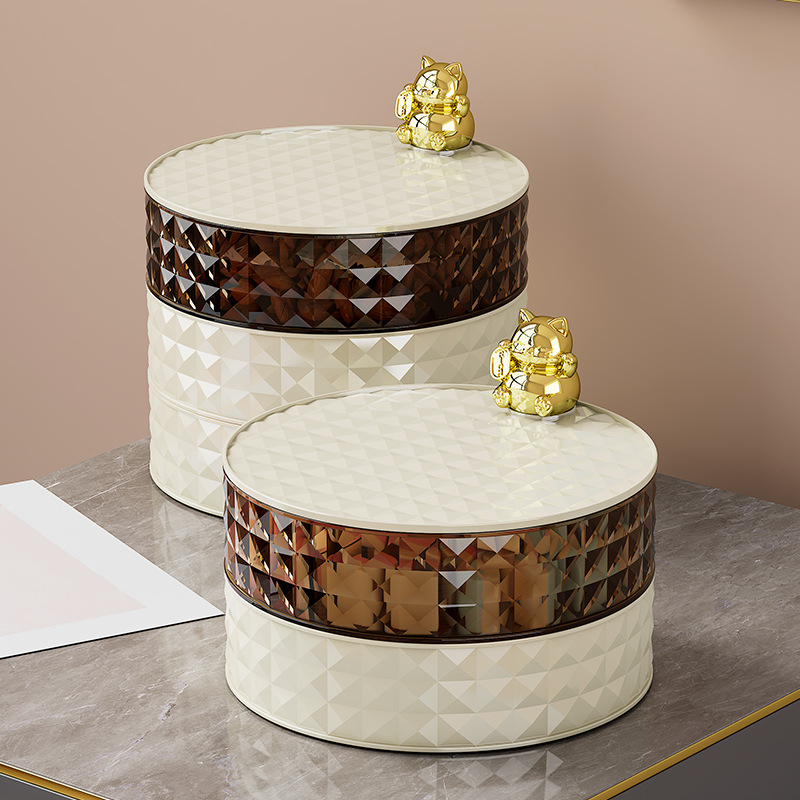 Домакинска холна масичка за бонбони кутия за бонбони лека луксозна висококачествена тава за бонбони за закуски съхранение на ядки кутия за сушени плодове