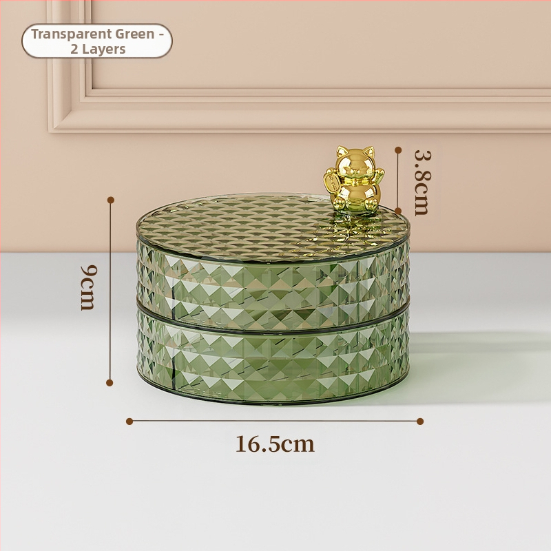 Домакинска холна масичка за бонбони кутия за бонбони лека луксозна висококачествена тава за бонбони за закуски съхранение на ядки кутия за сушени плодове