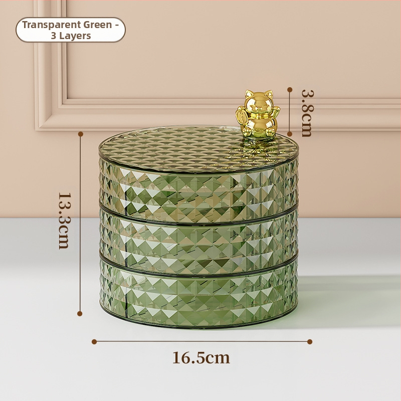 Домакинска холна масичка за бонбони кутия за бонбони лека луксозна висококачествена тава за бонбони за закуски съхранение на ядки кутия за сушени плодове