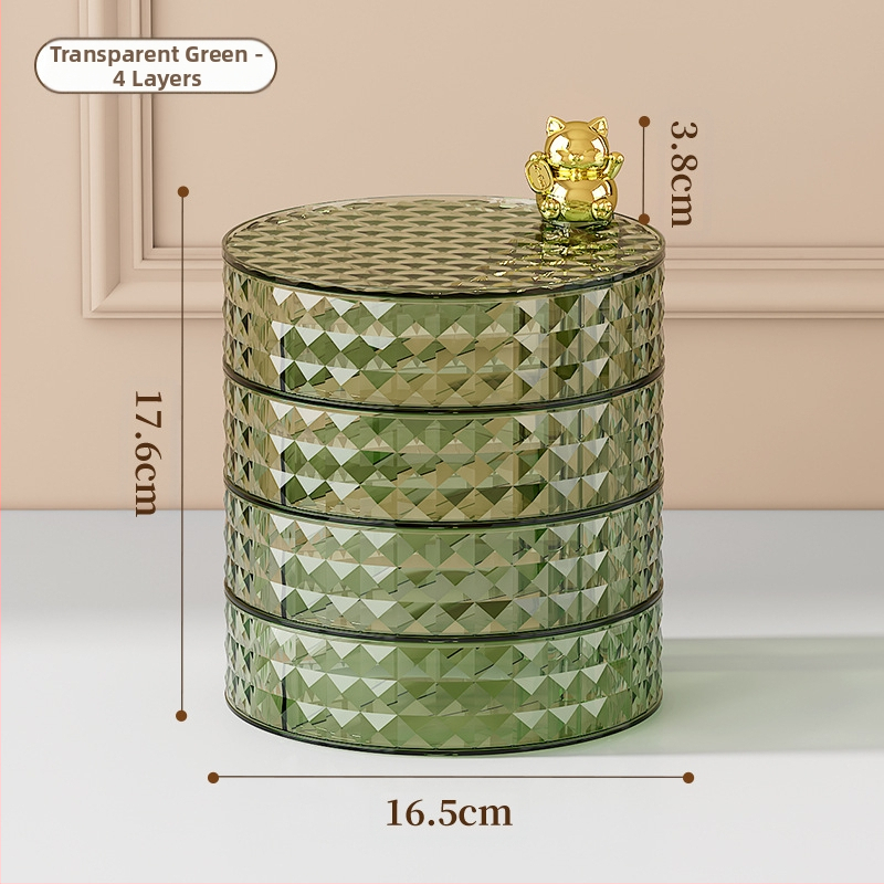 Домакинска холна масичка за бонбони кутия за бонбони лека луксозна висококачествена тава за бонбони за закуски съхранение на ядки кутия за сушени плодове