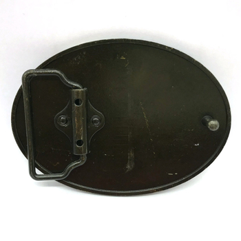 [Yin Su] Western Denim универсален овална буква рицарски колан с катарама през граница доставка от едно парче