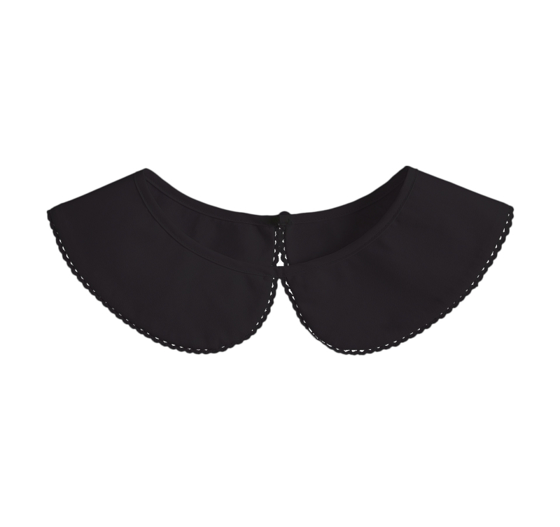 Guler fals din dantelă de înaltă calitate pentru femei, guler fals versatil, toamna și iarna, modă nouă, bumbac pur, guler fals cu un singur guler, producător transfrontalier, en-gros