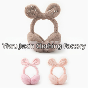 Χειμερινές νέες χαριτωμένες δημιουργικές ζεστές ωτοασπίδες για φοιτητή ποδηλασία, ανθεκτικές στο κρύο ωτοασπίδες με παχύρρευστο μαργαριτάρι