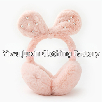 Χειμερινές νέες χαριτωμένες δημιουργικές ζεστές ωτοασπίδες για φοιτητή ποδηλασία, ανθεκτικές στο κρύο ωτοασπίδες με παχύρρευστο μαργαριτάρι