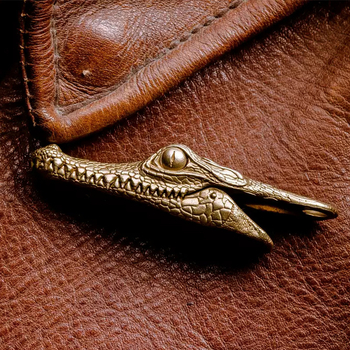 Krokodilo galvos užsegimas, retro žalvaris, antikvarinis raktų pakabukas, metalinis pakabukas, gyvūnų krepšys, aksesuarai, pakabukas automobiliui
