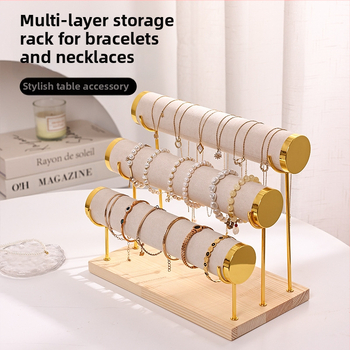 Käevõru vitriin, metallist mitmekihiline käevõrude vitriin, redeliga käevõrude hoiuriiul, sametist ehete riiul