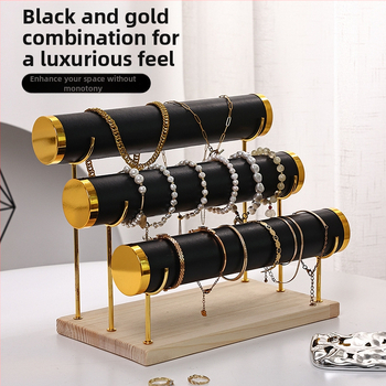 Käevõru vitriin, metallist mitmekihiline käevõrude vitriin, redeliga käevõrude hoiuriiul, sametist ehete riiul