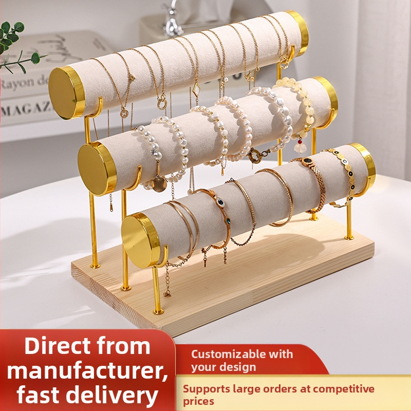 Käevõru vitriin, metallist mitmekihiline käevõrude vitriin, redeliga käevõrude hoiuriiul, sametist ehete riiul