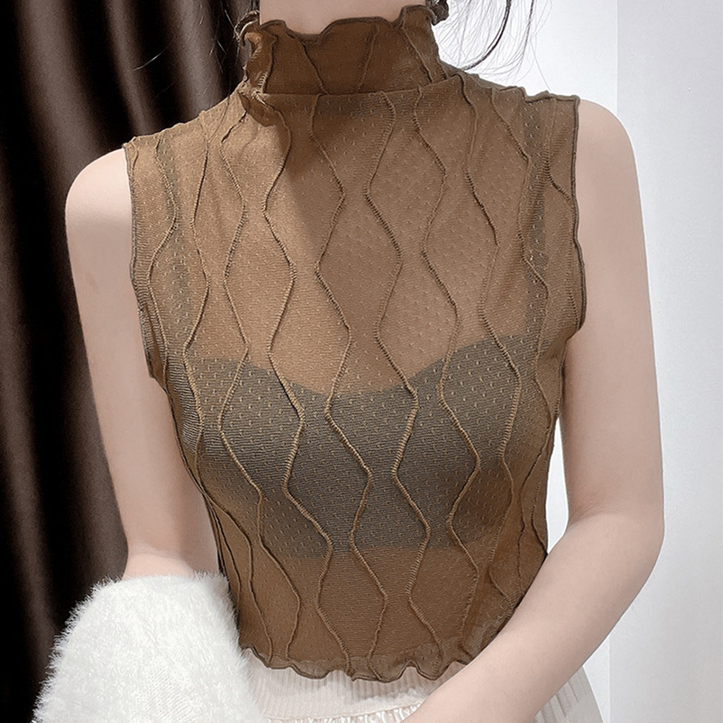 Παιδικό ψεύτικο κολάρο με ματιών, all-match Universal κολάρο, δαντέλα, φθινοπωρινό και χειμερινό κολάρο πουλόβερ, πολύ χαμηλό εσωτερικό γιλέκο με τεχνητή βάση