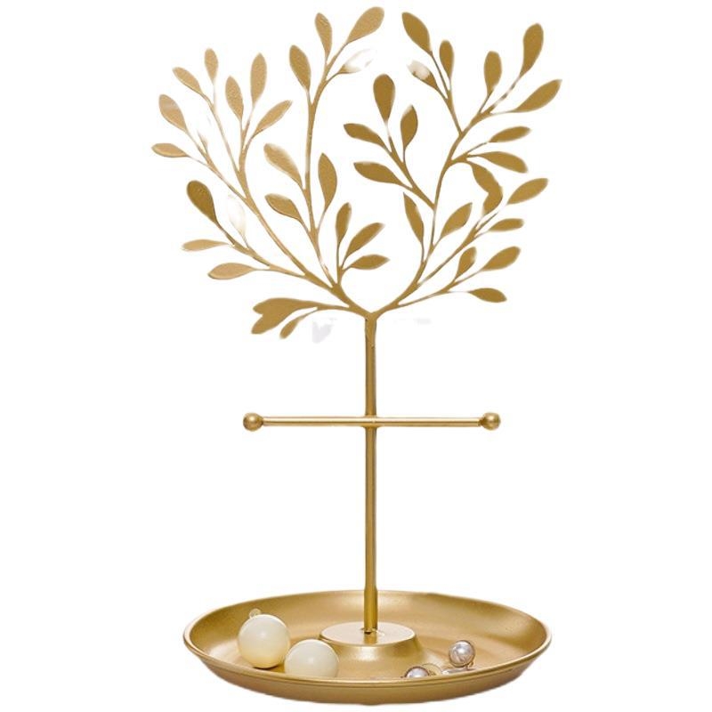 Kerge luksuslik ehteriiul Skandinaavia sisekujundusriiul Võtmehoidja majapidamiseks Multifunktsionaalne kaelakee-sõrmuste hoiustamine Kuummüügi kaunistused