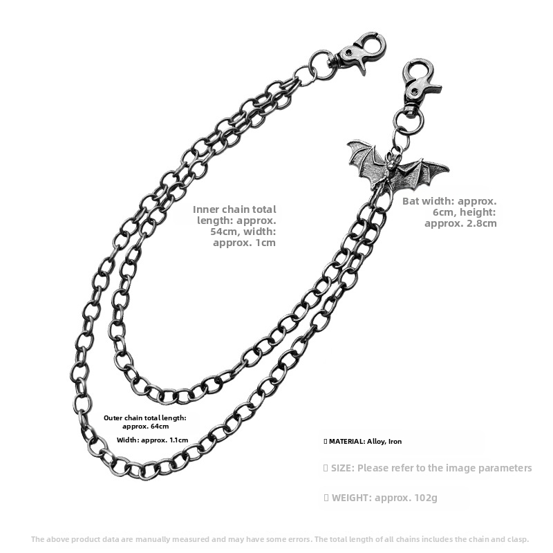 Най-продаваните в Amazon готини тъмни и модерни панталони с верижка, аксесоари за дънки, колан и талия, мъжки на едро