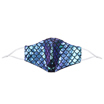 Νέα μάσκα προσώπου με ανακλαστική λέιζερ για το εξωτερικό εμπόριο στην Ευρώπη και τις Ηνωμένες Πολιτείες, AliExpress Yama flash, λαμπερή μάσκα κατώτερης κλίμακας ψαριών για γυναίκες