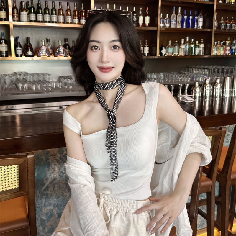 Jūreivių šokių karoliai, ilgi europietiški ir amerikietiški cirkonio juosmens grandinėlės, tarpvalstybinio šaltinio gamintojo „Amazon“ megztinio grandinėlė, tolima meilės kaklaraištis